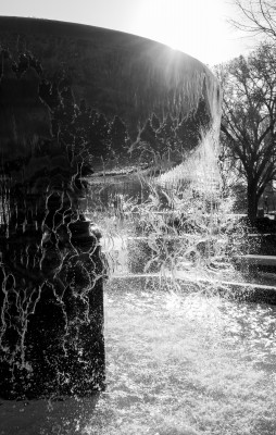 With this high-speed shot, Bob Drzyzgula captured the tumbling water in a fountain on the south side of the Federal Reserve Board’s Eccles building in 2013.