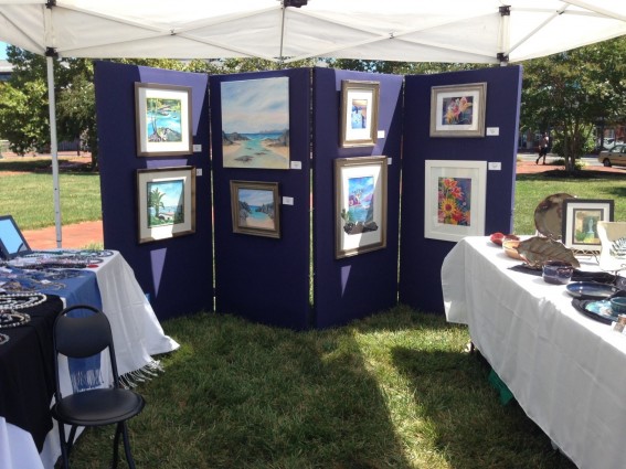 Gallery 1 - Artists on the Lawn