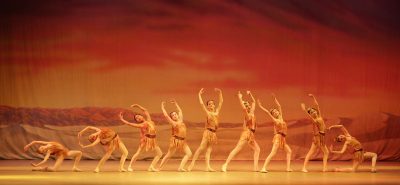 Sand spirits in Hope Garden Children's Ballet Theatre’s “Aladdin” (June 2016).