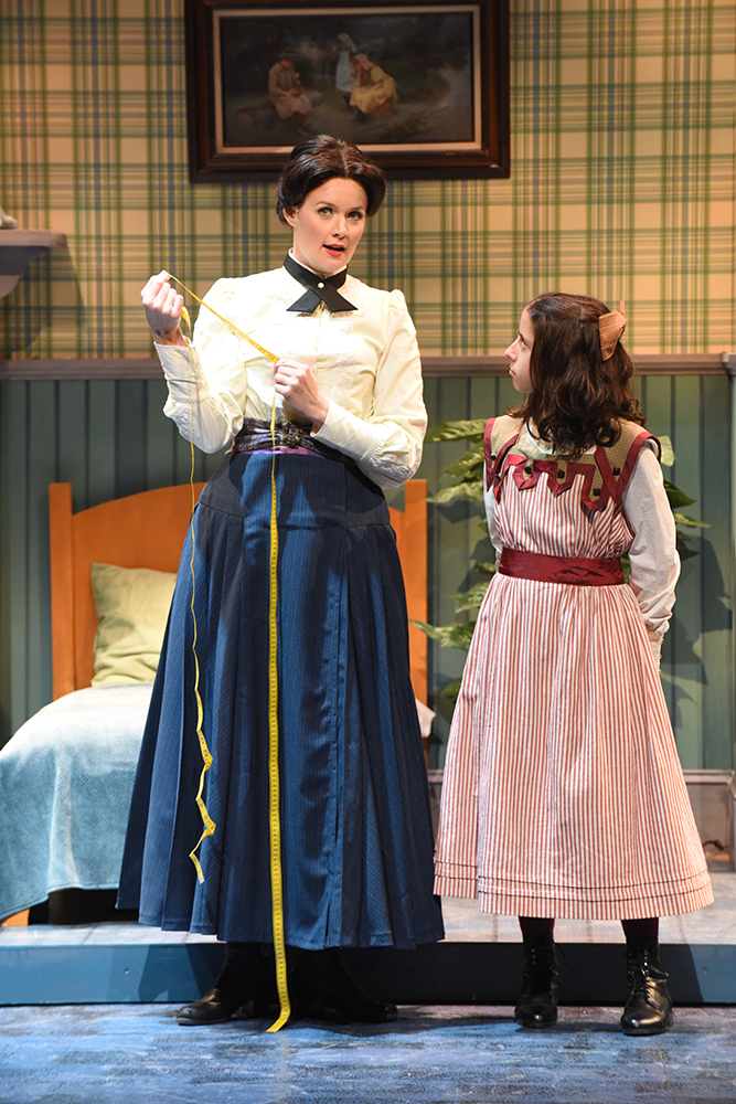 Gallery 4 - “Practically Perfect” Mary Poppins (Patricia Hurley) sizes up Jane Banks (Katharine Ford).