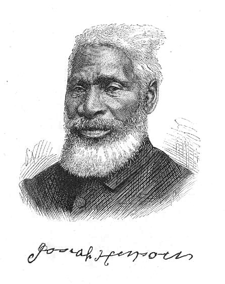 Gallery 1 - An 1876 engraving of the Reverend Josiah Henson.