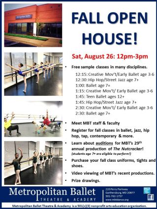 Gallery 1 - Fall Open House with Free Sample Dance Classes