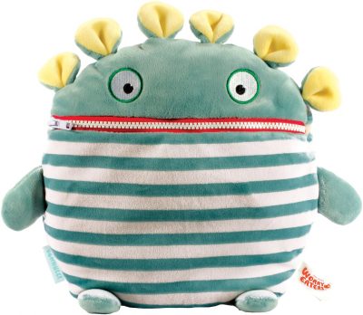 Strathmore’s gift shop has this Worry Eater, designed by Gerhard Hahn. Its zipper mouth provides children with a safe place to place their written or drawn worries.