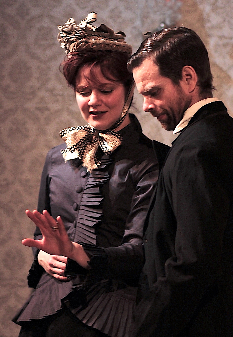Gallery 8 - Rebecca Ellis (Maggie Hobson) and Matt Baughman (Will Mossop) are a couple in in Quotidian Theatre Company's 