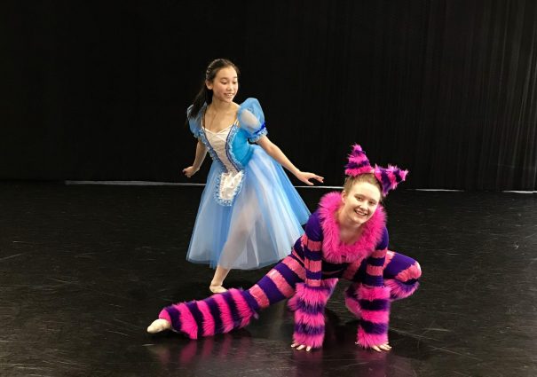 Gallery 2 - Victoria Chai as Alice and Genevieve Pelletier as Cheshire Cat