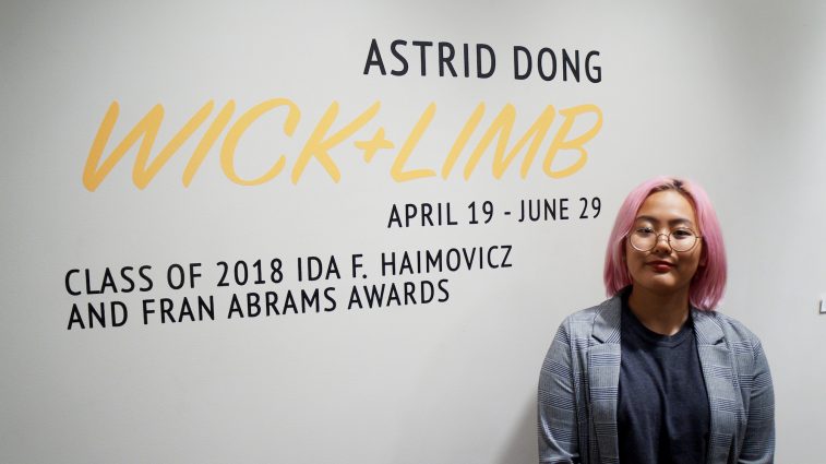 Astrid Dong 2018 Ida F. Haimovicz Visual Arts Award recipient.