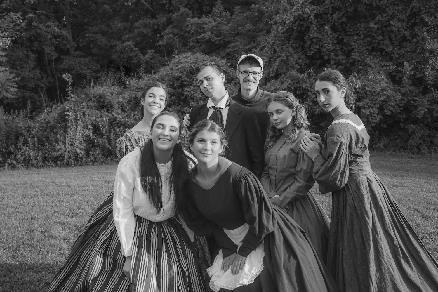 Gallery 4 - The cast of “Little Women,” from left, Meg March (Hannah Elliot), Beth March (Taylor Litofsky), Jo March (Emily Alvarado), Amy March (Alyssa Herman), Marmee March (Emma Higgins) and Laurie Lawrence (Ben Simon), and Director Gavin Kramar.