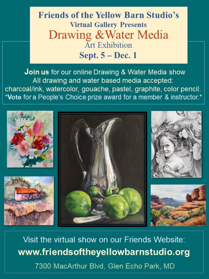 Gallery 1 - Friends of the Yellow Barn Studio's Drawing and Water Media Art Exhibition