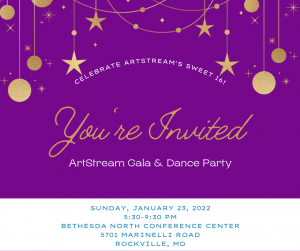 ArtStream's 16th Anniversary Gala & Dance Party