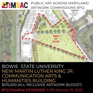 Call for Public Artists: Bowie State University, MLK Jr. Communication, Arts & Humanities Building