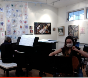 Shostakovich Cello Sonata, livestreamed