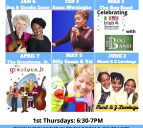 Gallery 2 - Carpe Diem! Family Fun Night with The Bog Band & Alex Boatright--Hosted by Munit & Z Love Bugs