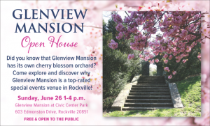 Glenview Mansion Open House