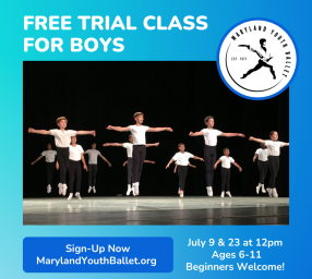 Free Trial Ballet Class for Boys