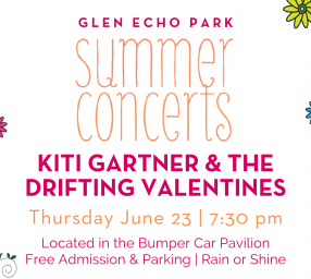 Summer Concert: Kiti Gartner & the Drifting Valentines, June 23rd