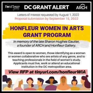 Honfleur Women in the Arts Grant Program