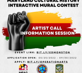 Maryland Cultural History Interactive Mural Contest