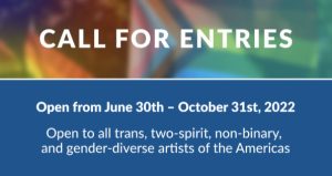 Call for Trans, Non-Binary and Gender Diverse Artists