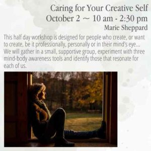 Caring for Your Creative Self
