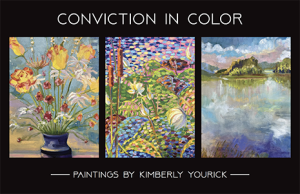 Conviction in Color - art sale and exhibit