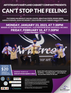 Maryland Cabaret presents "Can't Stop the Feeling"