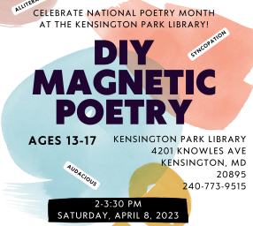 DIY Magnetic Poetry