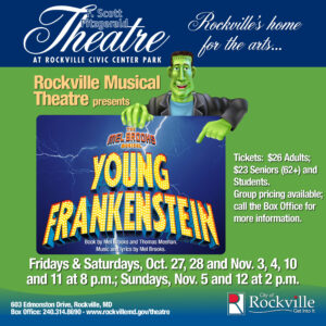 Rockville Musical Theatre presents 'Young Frankenstein'