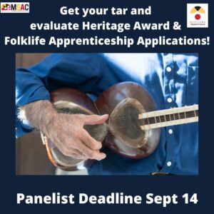 Folklife Apprenticeship and Heritage Award Panelists