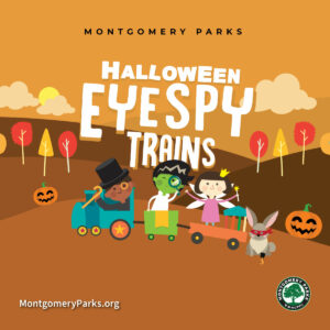 Halloween Eye Spy Trains at Cabin John Regional Park