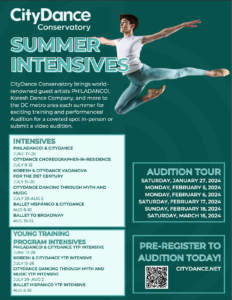 CityDance Conservatory Summer Intensives 2024