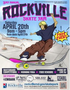 3rd Annual Rockville Skate Jam
