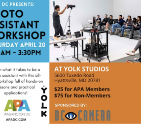 APA | DC Presents: Photo Assistant Workshop