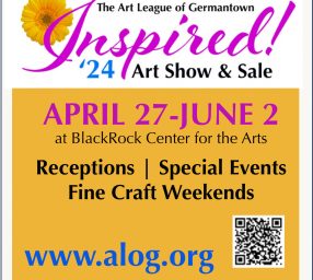 INSPIRED! 2024 Art Show & Sale - FAMILY DAY on May 11