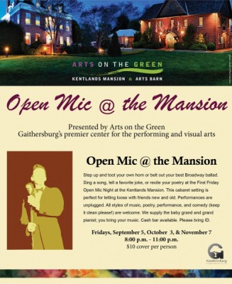 OPEN MIC @ The Mansion