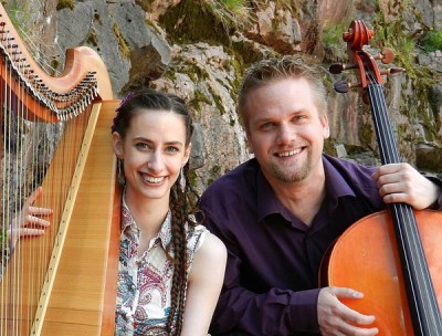 Lily Neill, harp & Vesa Norilo, cello