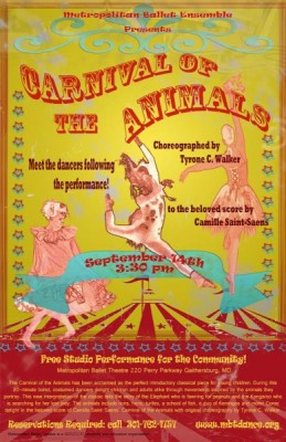 Carnival of the Animals - a free studio performance for the community