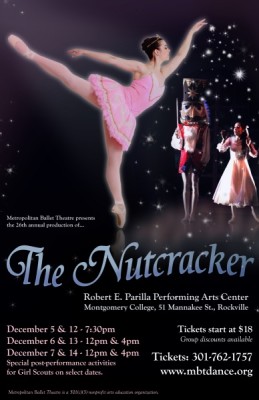 Metropolitan Ballet Theatre presents a 26th annual production of The Nutcracker